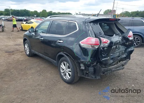 2016 Nissan Rogue Sv z USA, uszkodzony, nr VIN 5N1AT2MV2GC923694